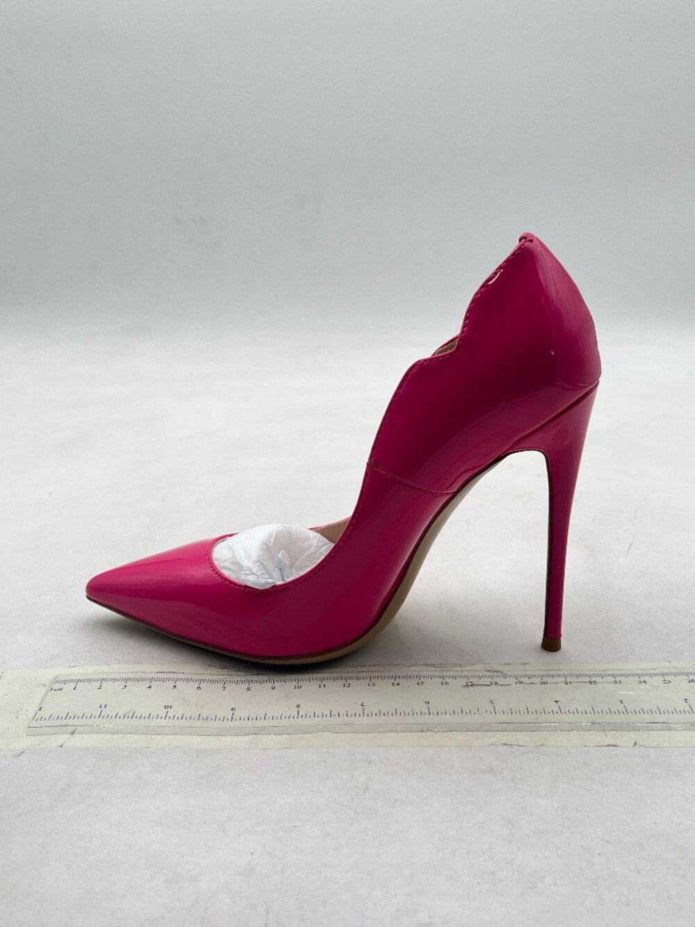 FSJ Hot Pink Pointed Toe High Heels Sexy Stiletto Pumps Office Lady Casual Shoes - Picture 2 of 8